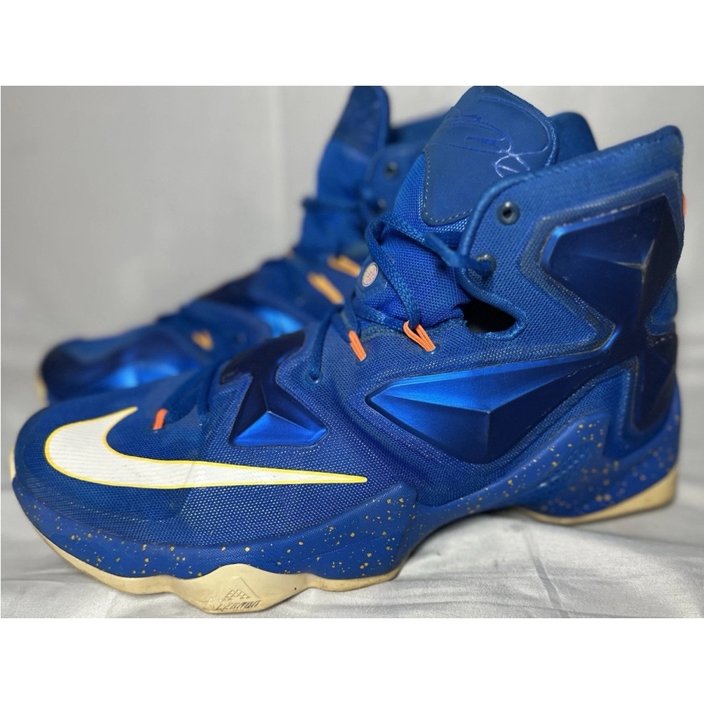 2015 Nike LeBron James XIII 13 'Balance' Blue/Orange Size 12- 807219-418